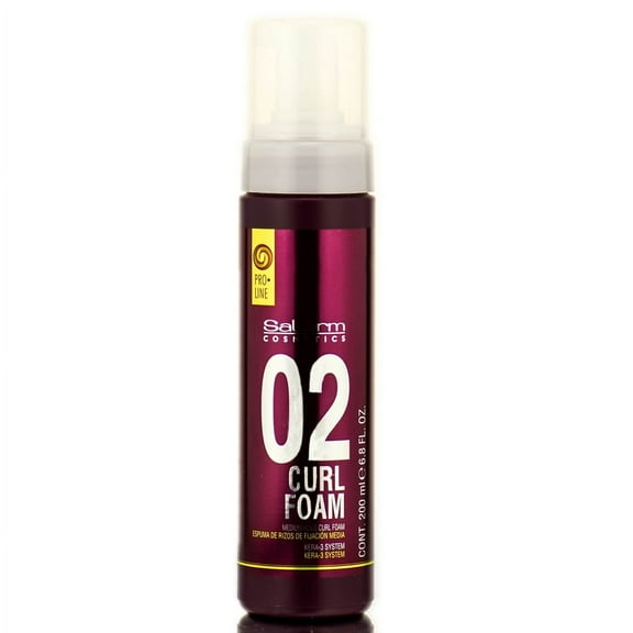 Salerm Cosmetics 02 Curl Foam Medium Hold (6.8 oz)