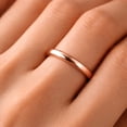 thumbnail image 2 of Pure Copper Minimalist Band Ring – Smooth Handmade Stacking Ring – Everyday Wear Jewelry, 2 of 2