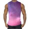 thumbnail image 1 of zfhfof Débardeurs Graphiques pour Hommes Motif Imprimé Sans Manches T-Shirts de Musculation Été Col Rond Chemise de Plage Décontractée, 1 of 5