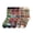 D, variant on Womens Mid Calf Socks Thick Warm Knit Winter Casual Crew Socks With Cross Floral Geometric Pattern 5 Pairs