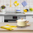 thumbnail image 3 of 2Pcs Gold Pineapple Cast Iron Trivet with Rubber Feet,Heat-insulation Hot Pot Pads,Gold, 3 of 5