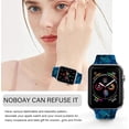 thumbnail image 4 of Ocean Sea Turtle Bands Compatible with Apple Watch Band 38MM 40MM 41MM, Silicone Strap Compatible with iWatch Bands Ultra Series SE 9 8 7 6 5 4 3 2 1 for Women Men, 4 of 6