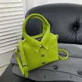 thumbnail image 4 of Bolsos de mano de alta calidad con cremallera, estilo de diseñador de PU, bolsos de hombro compactos para mujer, bolso cuadrado 2024, envío gratis, 4 of 5