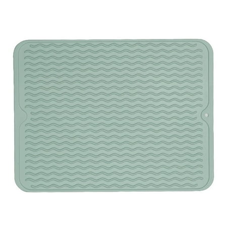 

BAMILL Rubber kitchen thermal insulation dining mat Wave mat Waterproof and anti-skid