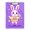 Silver, variant on Happy Easter Rabbit Holding Egg Acrylic Clipboard Drawing Board with Hook Writing Pad File Storage A4 Size Gold 12.5" x 9"