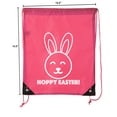 thumbnail image 2 of Easter Basket Bags, Bulk Drawstring Backpacks, Party Favor Goody Bags for Easter, 2 of 2