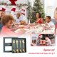 thumbnail image 5 of Árbol de Navidad Tenedor Cuchara Set Postre de dibujos animados Vajilla Caja de regalo (Estilo M) JShteea Libre de BPA, 5 of 6