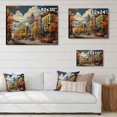 thumbnail image 4 of Designart "St. Louis City in Yellow and Coral" Cityscapes Print on Natural Pine Wood, 4 of 5