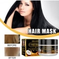 thumbnail image 1 of Xihbxyly Mascarilla Capilar, Acondicionador Reparador E Hidratante Profundo, Tratamiento Suavizante para El Control Del Frizz, Potenciador Del Color Vibrancy Boost, Uso Diario, para Cabello Seco y Op, 1 of 2