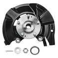 thumbnail image 5 of Detroit Axle - 2.0L Front Right Steering Knuckle for 2011 2012 2013 Hyundai Sonata, Passenger Side Steering Knuckle & Wheel Bearing Hub Assembly, 5 of 8