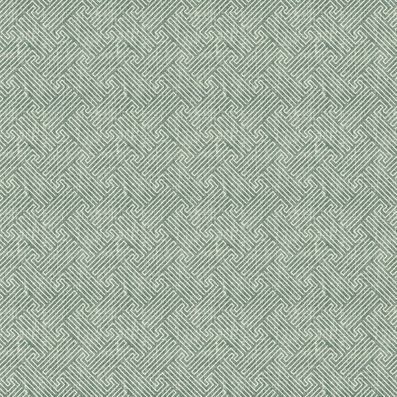 Mainstays 2 Yard Cut 100% Cotton Duck Printed Fabric, Greek Key Design, Bayleaf Green, Home Décor Projects, Quilting, Crafting & Sewing, Soft, Comfortable Feel