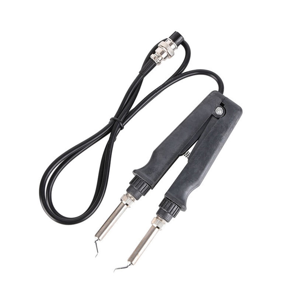 yaaqii for 902 for ESD for SMD Double Soldering Iron Tweezer Handle Clip Heating Plier