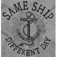 thumbnail image 2 of Funny Nautical Sea Captain Anchor Pun Long Sleeve TShirt Men Women Brisco Brands M, 2 of 6