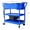 Blue#8, variant on Collapsible Utility Cart Multi Use Functional Collapsible Shopping Carts 2-Tier Collapsible Shopping Cart with Baskets Carrito para Supermercado con Ruedas,