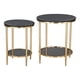 thumbnail image 1 of Mesa de Centro Koper Kessa Muebles Negro 44 x 52 x 44 cm, 1 of 5