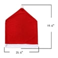 thumbnail image 2 of Fundas para sillas de comedor sattiyrch Santa Claus Christmas (4), 2 of 7