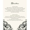 Romantic Scroll Standard All Purpose Card