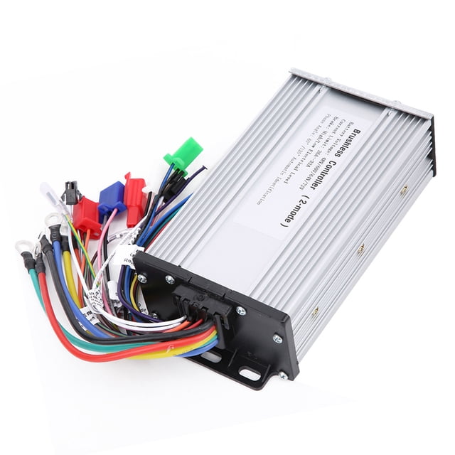 Controlador de velocidad de motor sin escobillas para bicicleta eléctrica rectangular de modo dual de 12 tubos para scooter eléctrico