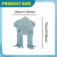thumbnail image 7 of yuksok Octopus Shaped Hat Party Hat for Stage Performance Birthday Gift Photo Props blue, 7 of 7