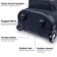 thumbnail image 4 of Mochila Rolling J World Sundance 20 con funda para portátil negra, 4 of 7