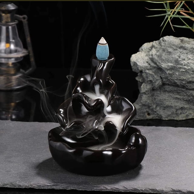 Encens à Reflux, Encens en Céramique Anti-Stress pour Café