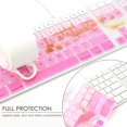 thumbnail image 5 of Allinside Ombre Rose Clavier Couverture pour iMac Câblé Clavier USB A1243 MB110LL/B, 5 of 5