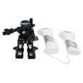 thumbnail image 3 of 2.4G robot de control remoto juguete RC robot y modo de combate regalo de cumpleaños negro para niños, 3 of 10