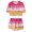 Hot Pink, variant on Wxolcjlv Toddler Girl Start Of School Season Outfits Round Neck Letter Printed Top And Shorts Set Comfy Playwear Everyday School Sets,2Pc,8 -9 Years