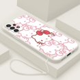 thumbnail image 3 of Hello Kitty Art Phone Case For Samsung Note 8 9 10 20 Plus Lite Ultra A32 A52 A52S A72 A02 A22 Lite Liquid Rope Funda Cover Capa Gift Festivals, 3 of 7