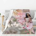 thumbnail image 2 of Kali Actress Uchis Flannel Blanket Air Conditioning Blanket Nap Blanket Sofa Throw Blanket Throw Blankets 40"X30", 2 of 6