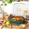 Beautiful 5 in 1 Electric Skillet Expandable up to 7 Qt with Glass