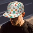 thumbnail image 6 of Custom Christmas Printed Flat Baseball Cap – Adjustable Snapback Hat with Flat Bill, Breathable and Durable, Personalized Design for Sports, Travel & Daily Wear, 6 of 6