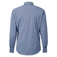 thumbnail image 5 of Devon & Jones DG536 Men's CrownLux Performance Gingham Dress Shirt-Navy/ White-XL, 5 of 6