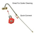 thumbnail image 1 of pitrice High Pressure Washer Gutter Cleaner Attachment gutter rod Hydrojet For Wand 1/4 Quick Connect, 1 of 9