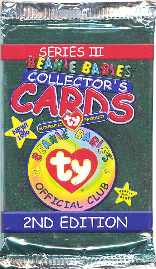 Pack TY Beanie Babies Collectors Cards BBOC 9 cards - Series 3 - New 