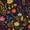 Black/Orange/Yellow, variant on Dark Floral Wallpaper Stick and Peel Black Red Rose Flower Wallpaper Butterfly Leaf Contact Paper for Walls Bedroom Cabinet Pantry Laundry Removable 17.5 x 118In