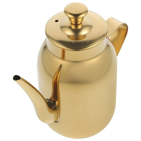 MLINS Stainless Steel Oil Storage Container with Grease Jug and Sauce Dispensing Bottle for Kitchen Use