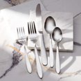thumbnail image 4 of Oneida Mooncrest Satin 20 Piece Everyday Flatware Set, 4 of 4