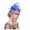 Blue, variant on Veil Feather Fascinators Hats for Women Tea Party Hat 50s Wedding Church Cocktail Headband Stylish Retro Headbands 1 PC Navy one size