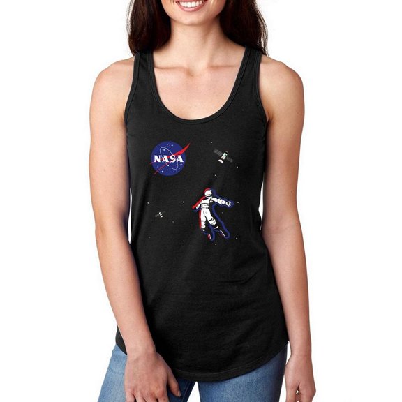 NASA Nasa 3D Astronaut Racerback Tank Women -NASA Designs, Female Large