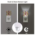 thumbnail image 3 of Honeii Colorful Bulldog Print LED Night Light with Light Sensor, Night Lights Plug Into Wall,Ideal for Bedrooms and Hallways-EU, 3 of 7
