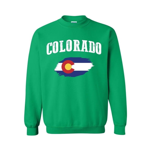Mens Sweatshirts and Hoodies - Colorado Flag
