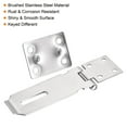 thumbnail image 4 of Cerradura de Hasp con Llave Diferente Uxcell con Tornillos de Candado 4", 4 of 6