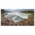 thumbnail image 2 of Huge Gullfoss Waterfall in Iceland - Landscape Print Wall Artwork, 2 of 3