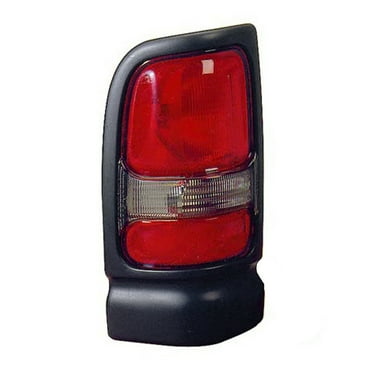 KAI New Standard Replacement Driver Side Tail Light Lens And Housing, Fits 1997-2001 Dodge Fullsize Pickup
