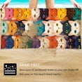 thumbnail image 6 of Fwttom 2 in 1 Beach Towel Oversized, Microfiber Beach Towel 28" X 56" Super Absorbent Lightweight Thin Compact Portable Beach Blanket Towel for Travel Pool Men Women Kids, Beach Bag, 6 of 6