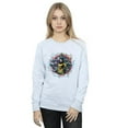thumbnail image 2 of DC Comics Womens Aquaman Circular Crest Sweatshirt, 2 of 4