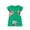 Green, variant on MEZZALL Toddler Girl Short Sleeve Easter Dress Sundress Cotton Casual Flower Cartoon Dress Sundress, Green, 2-3 Years