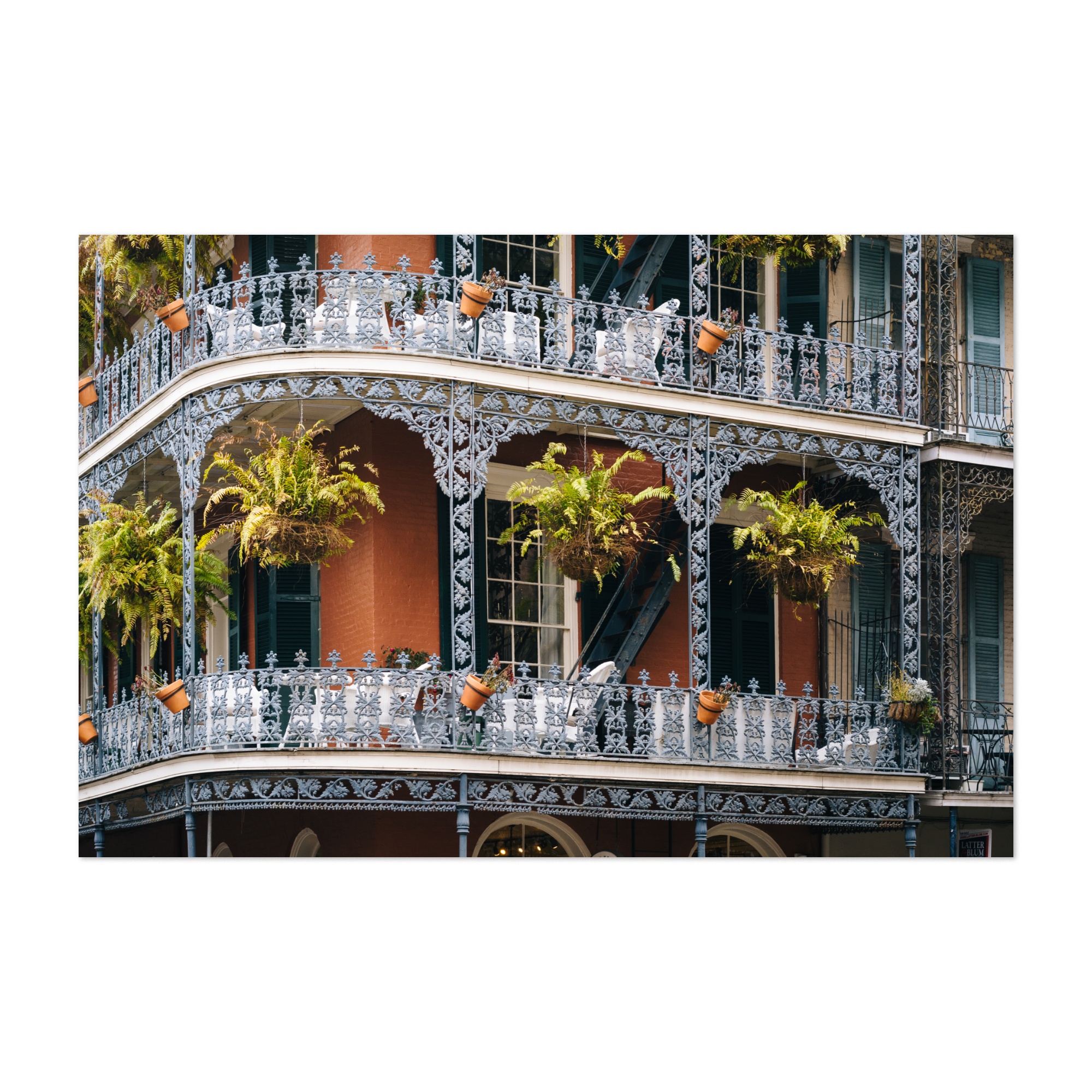 Prints Digital Prints New Orleans Print New Orleans Wall Decor NOLA Wall Art NOLA Architecture