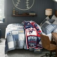 thumbnail image 3 of Baseball Blankets Gifts for Boys Men All Ages, Team Gifts for Fans, Warm Cozy Soft Flannel Throw Blanket, 60'' x 50'', 3 of 6